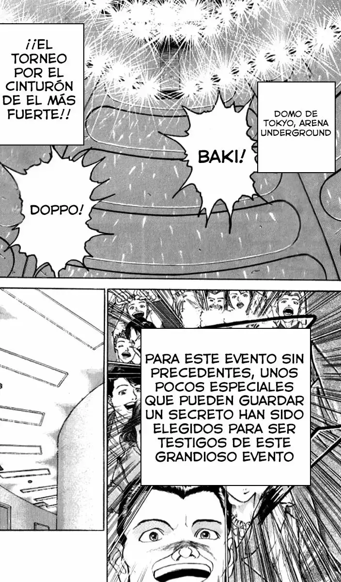 Grappler Baki capítulo 185, página 5