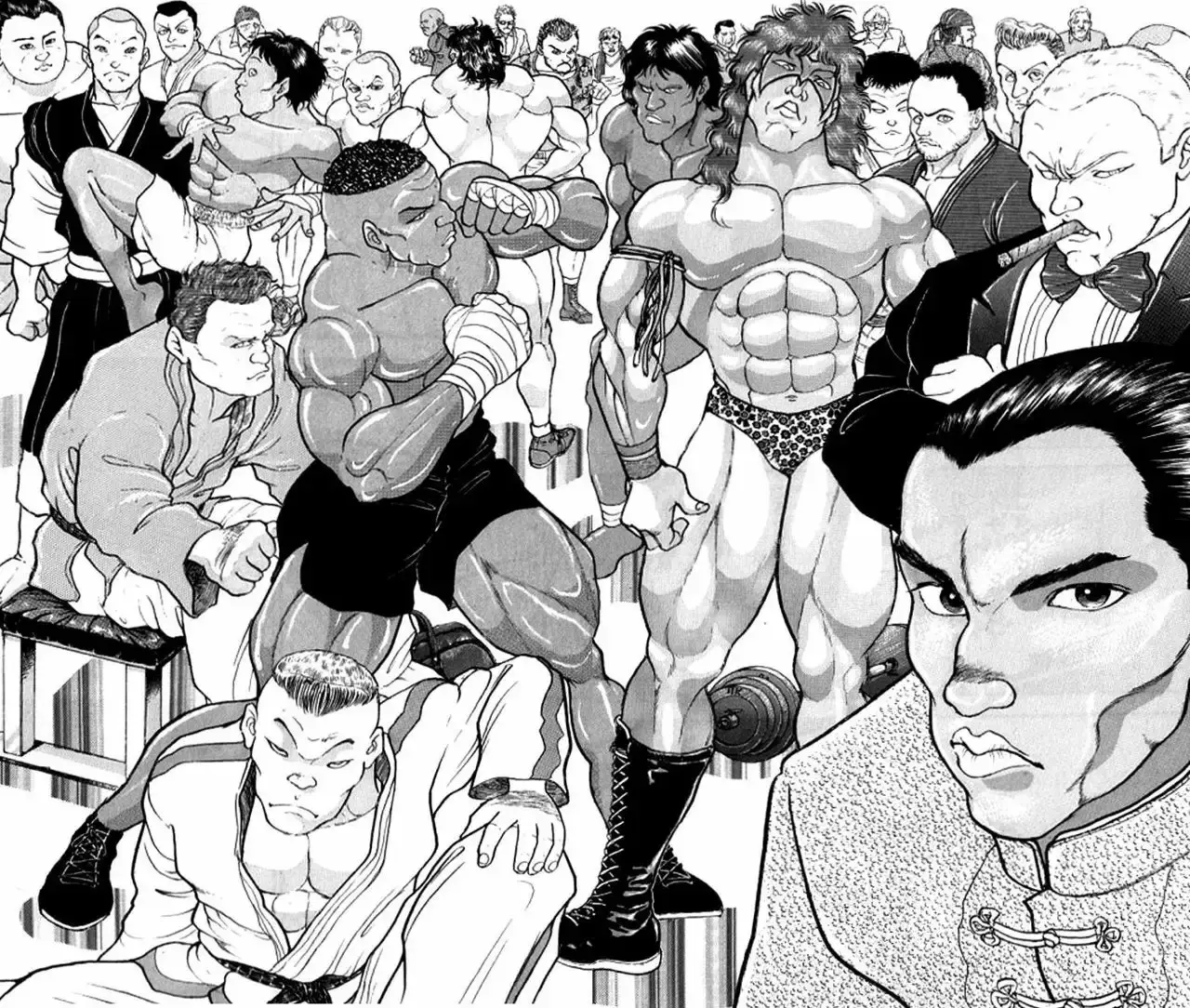 Grappler Baki capítulo 185, página 8