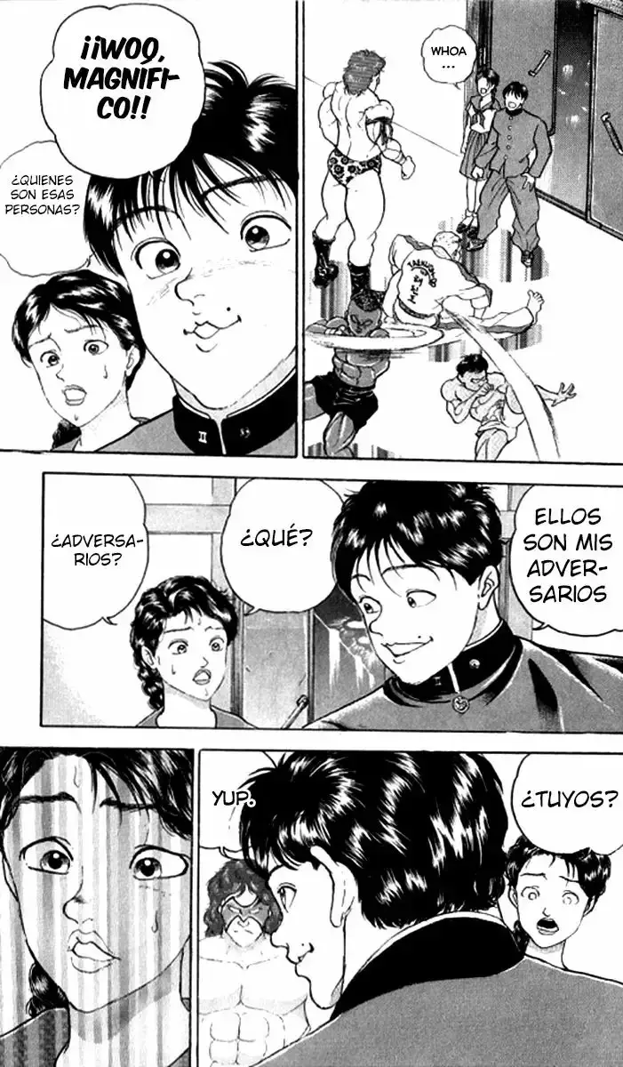 Grappler Baki capítulo 185, página 10