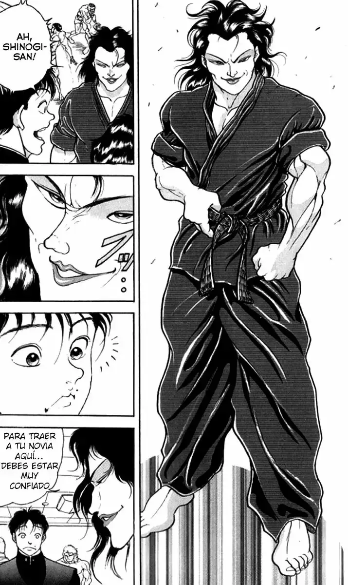 Grappler Baki capítulo 185, página 12
