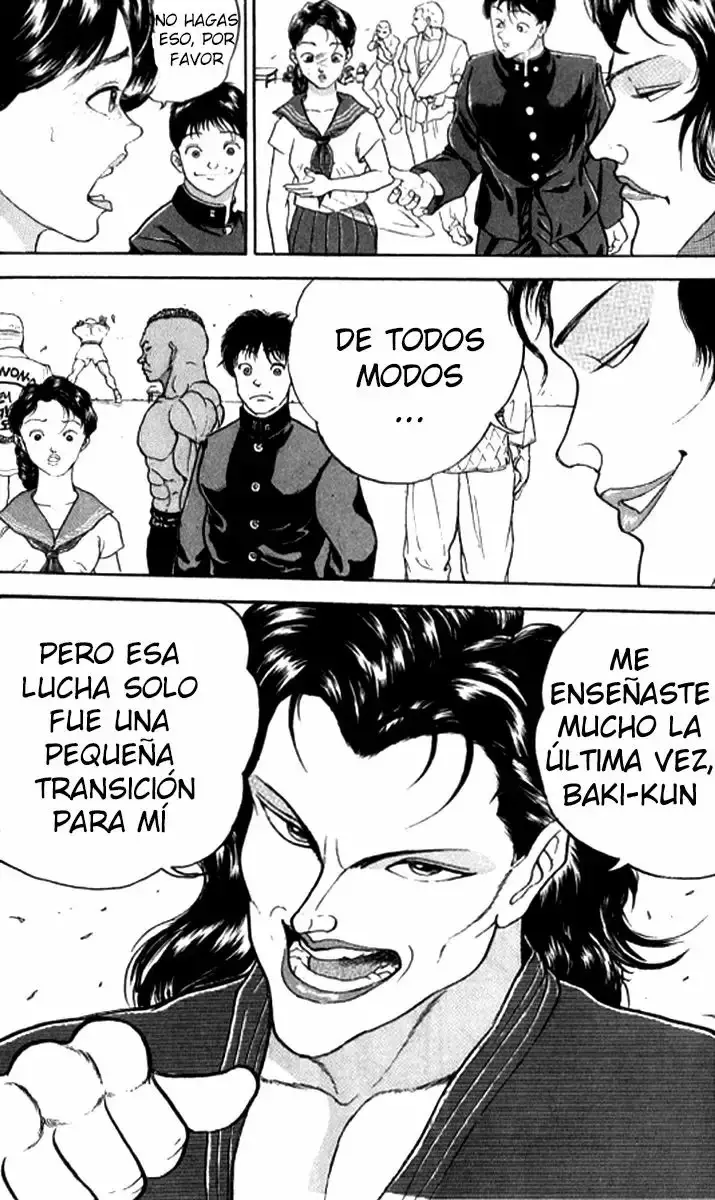 Grappler Baki capítulo 185, página 13