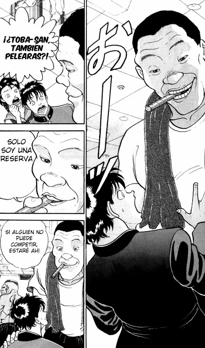 Grappler Baki capítulo 185, página 15