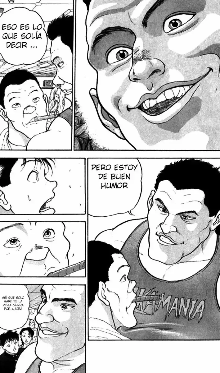 Grappler Baki capítulo 185, página 18