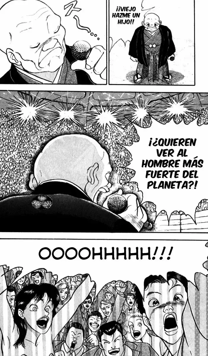 Grappler Baki capítulo 185, página 22