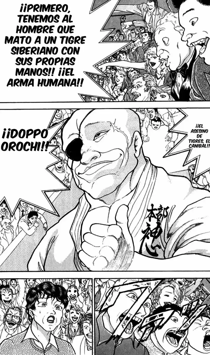 Grappler Baki capítulo 185, página 24
