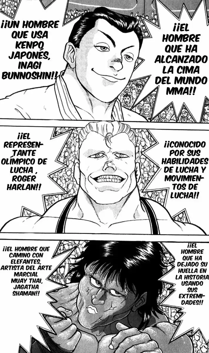 Grappler Baki capítulo 185, página 25