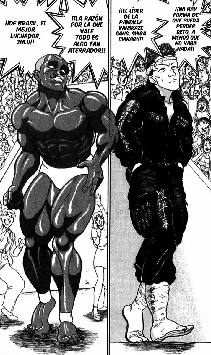 Grappler Baki capítulo 185, página 28