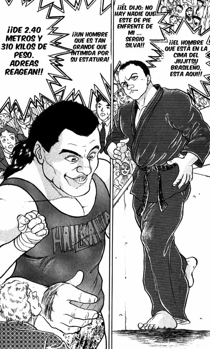 Grappler Baki capítulo 185, página 32