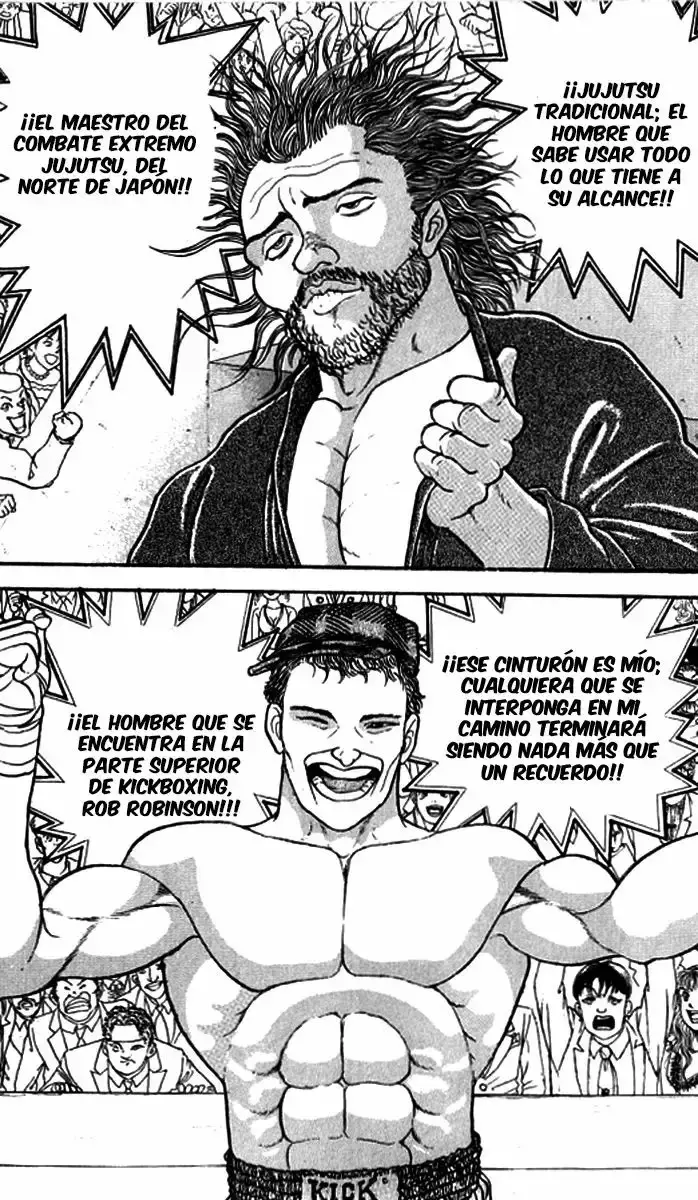 Grappler Baki capítulo 185, página 33