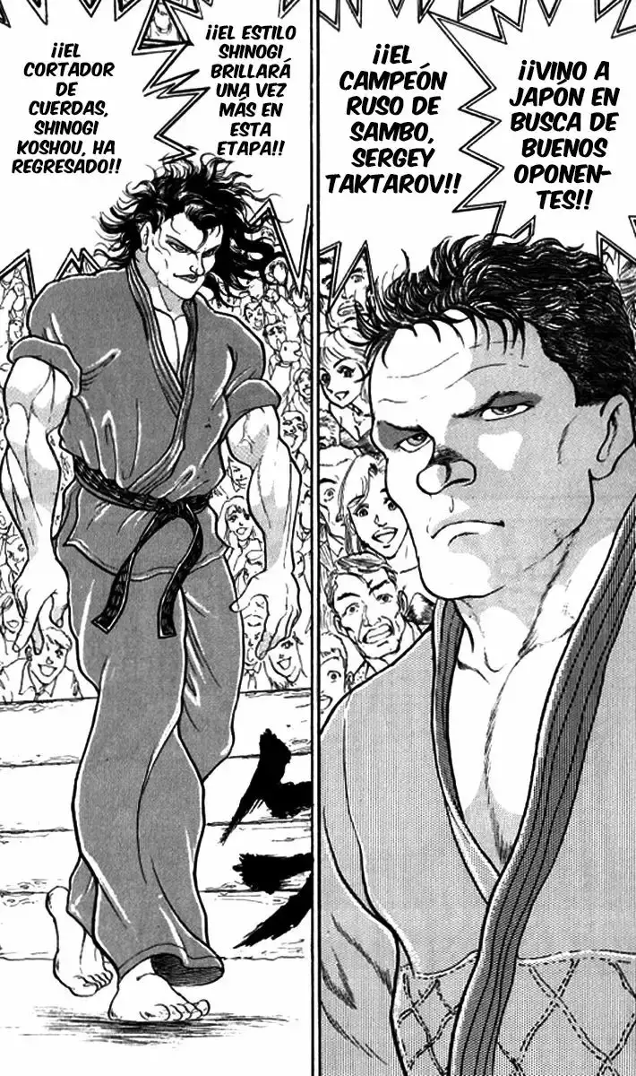Grappler Baki capítulo 185, página 34