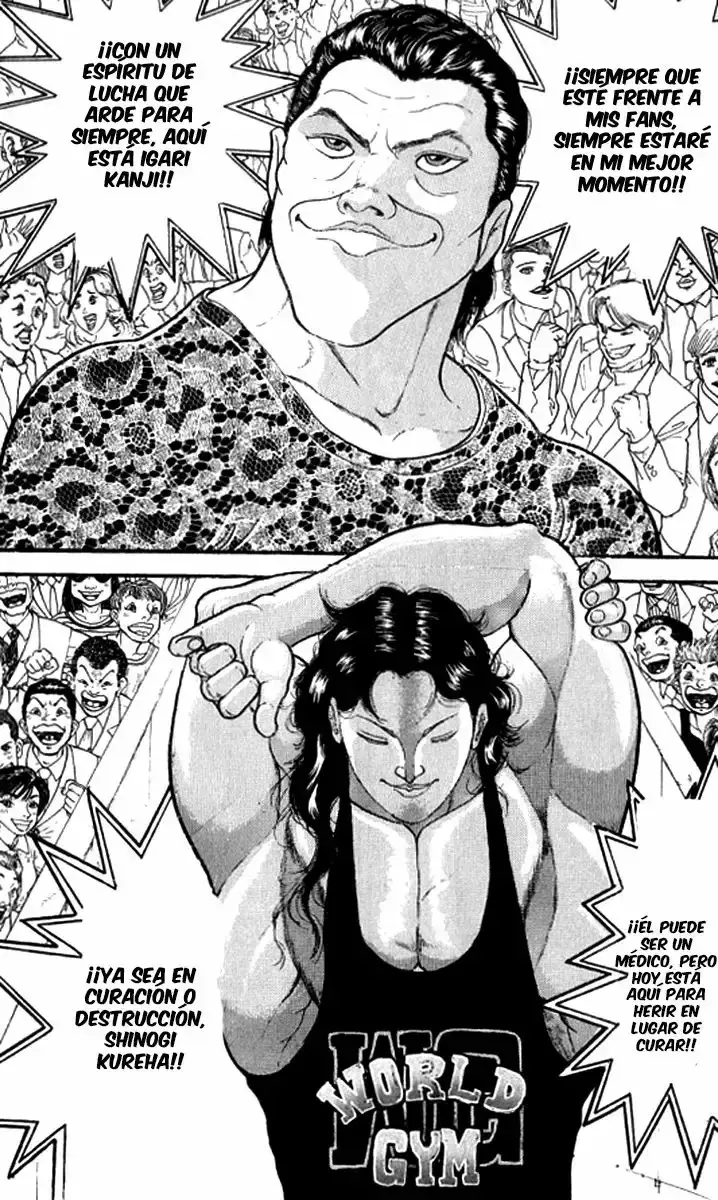 Grappler Baki capítulo 185, página 36