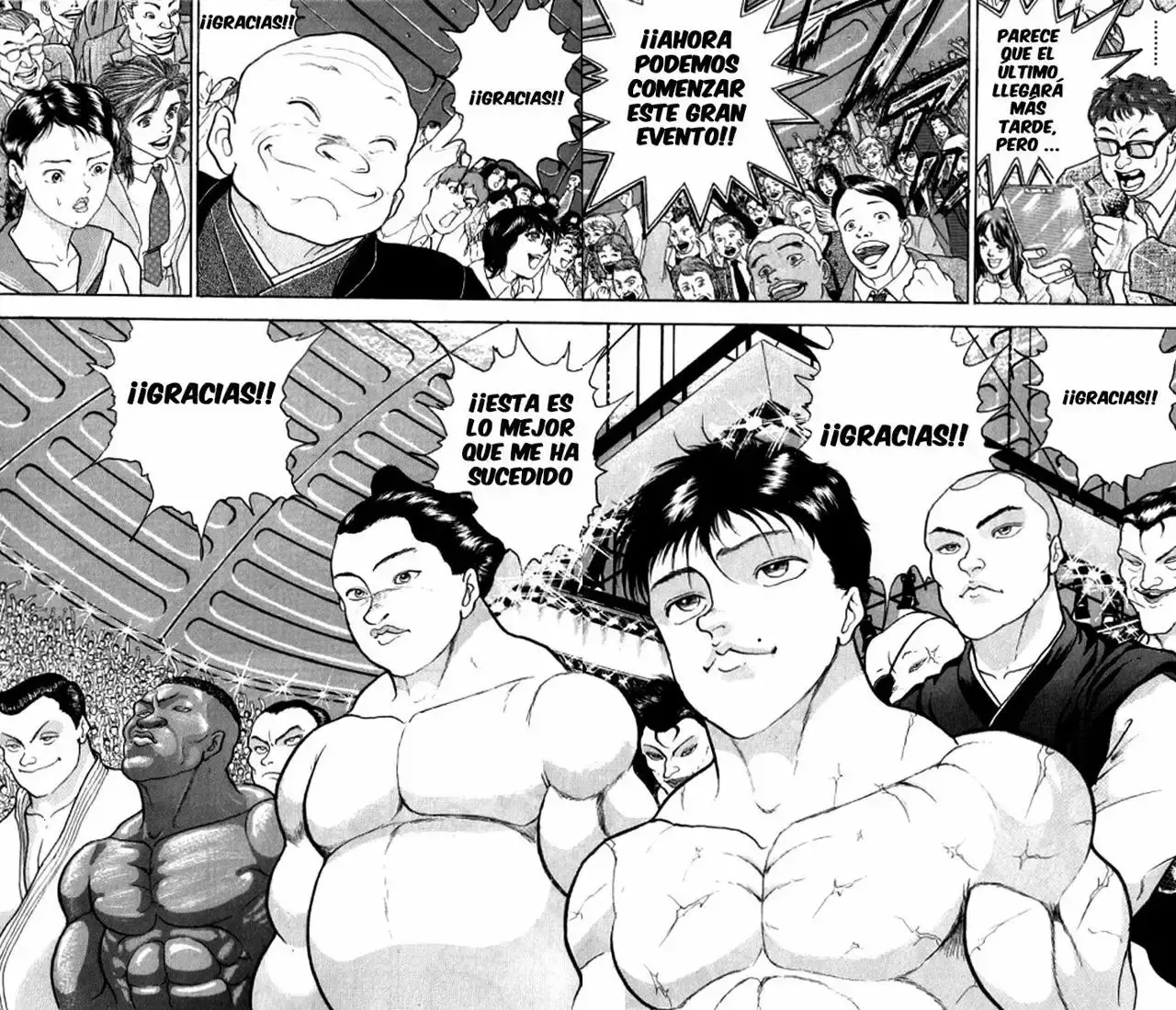 Grappler Baki capítulo 185, página 45
