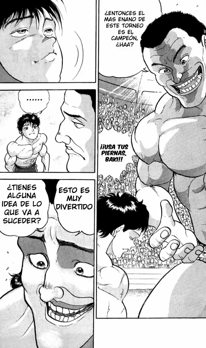 Grappler Baki capítulo 185, página 49