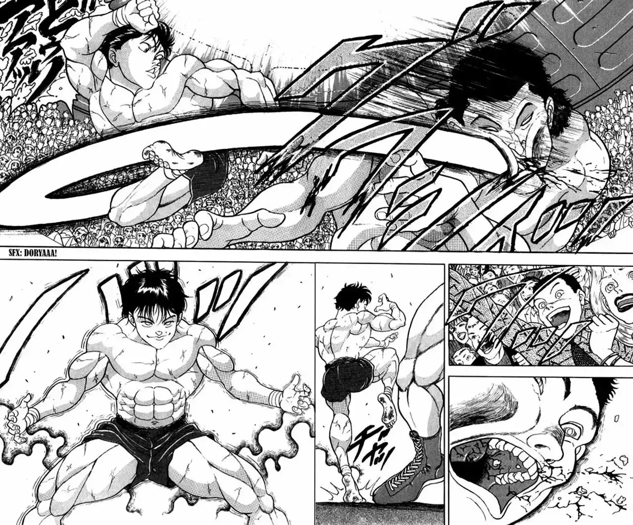 Grappler Baki capítulo 186, página 2