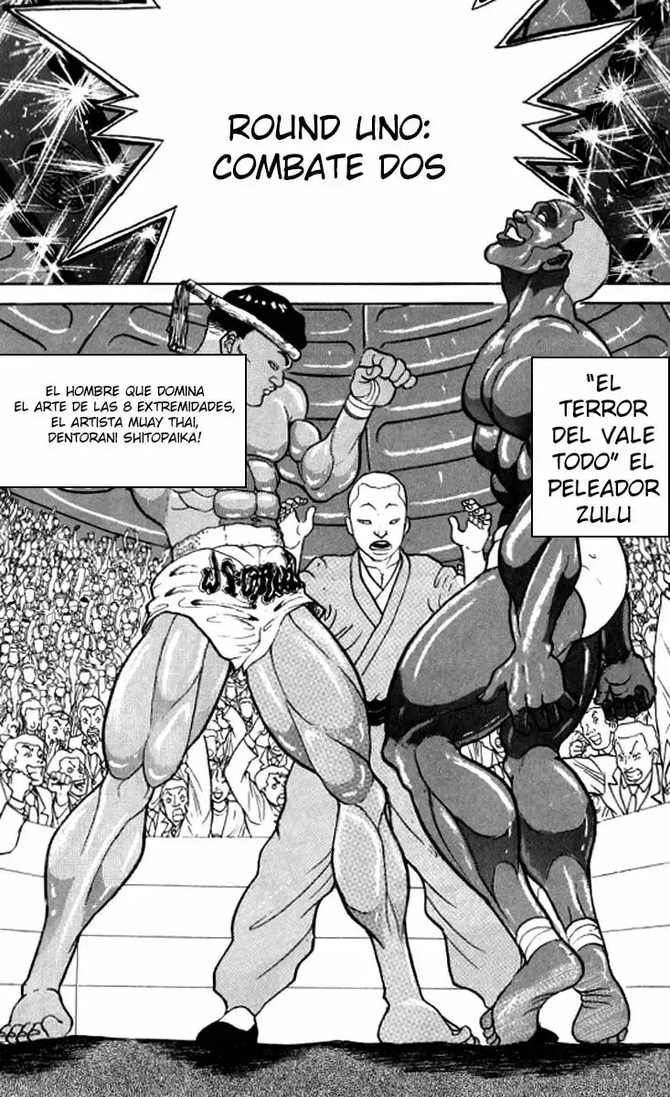 Grappler Baki capítulo 186, página 18