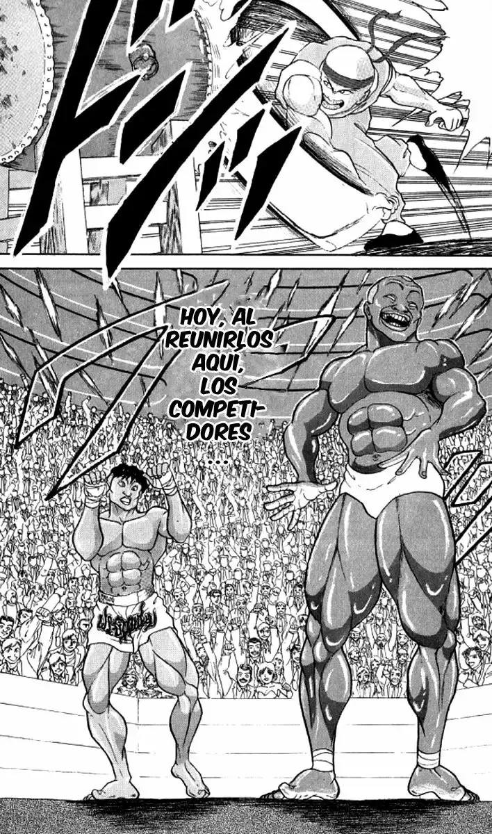 Grappler Baki capítulo 187, página 9
