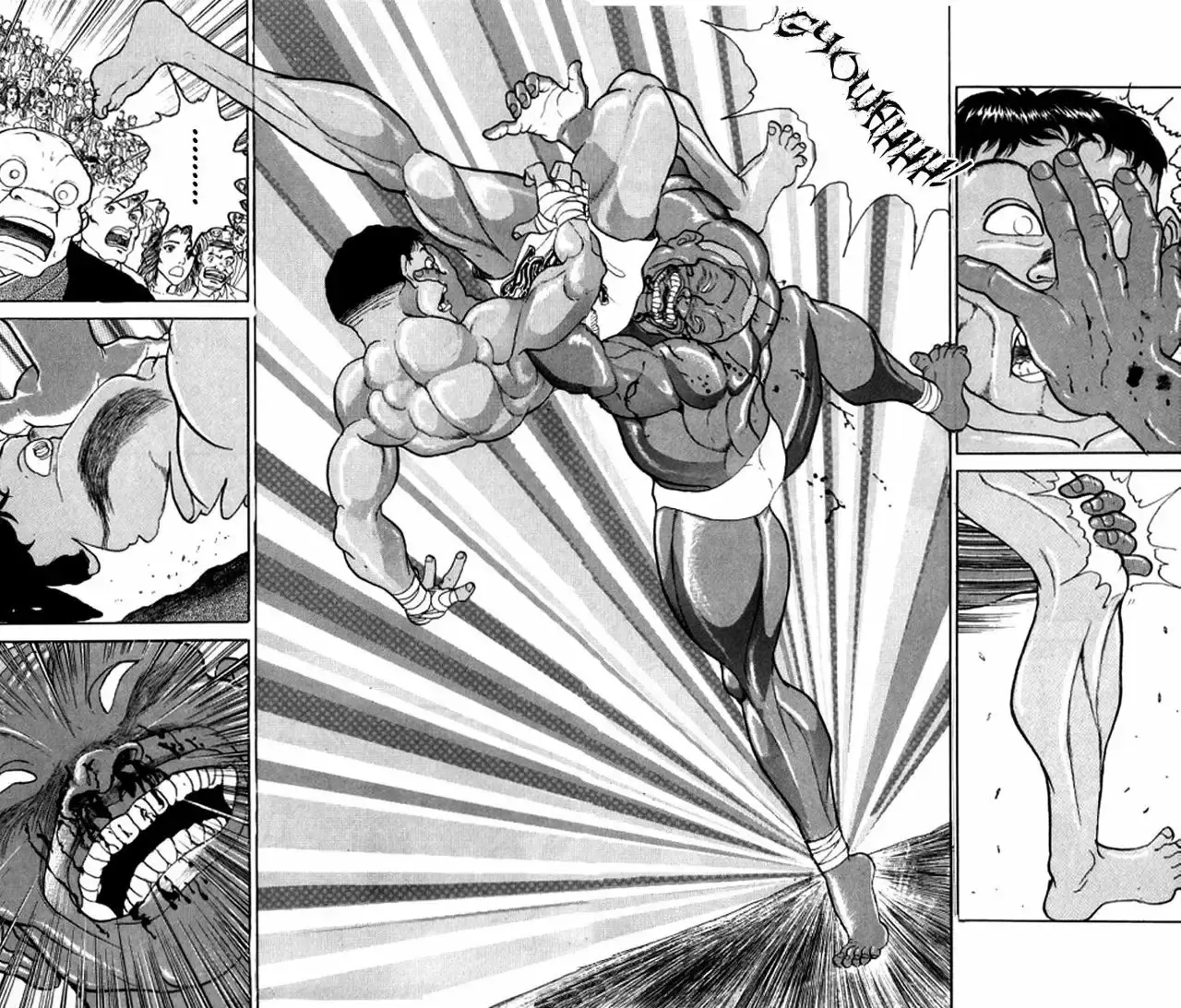 Grappler Baki capítulo 187, página 15