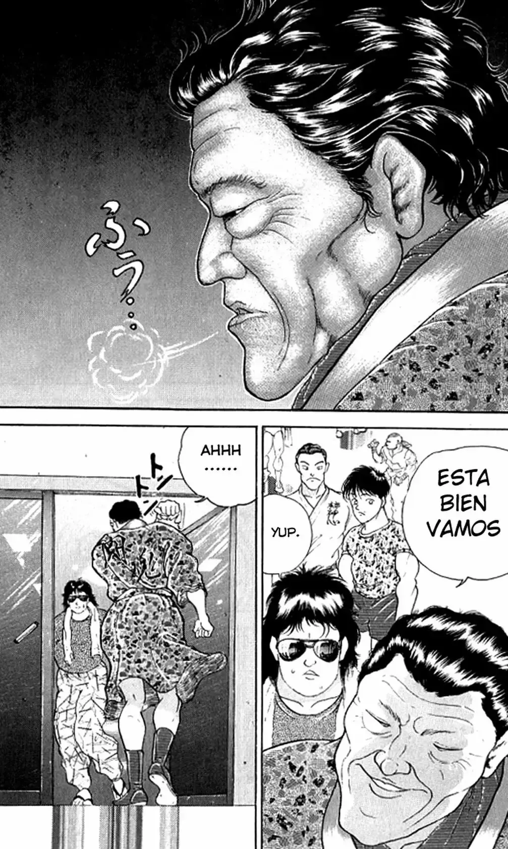 Grappler Baki capítulo 188, página 8