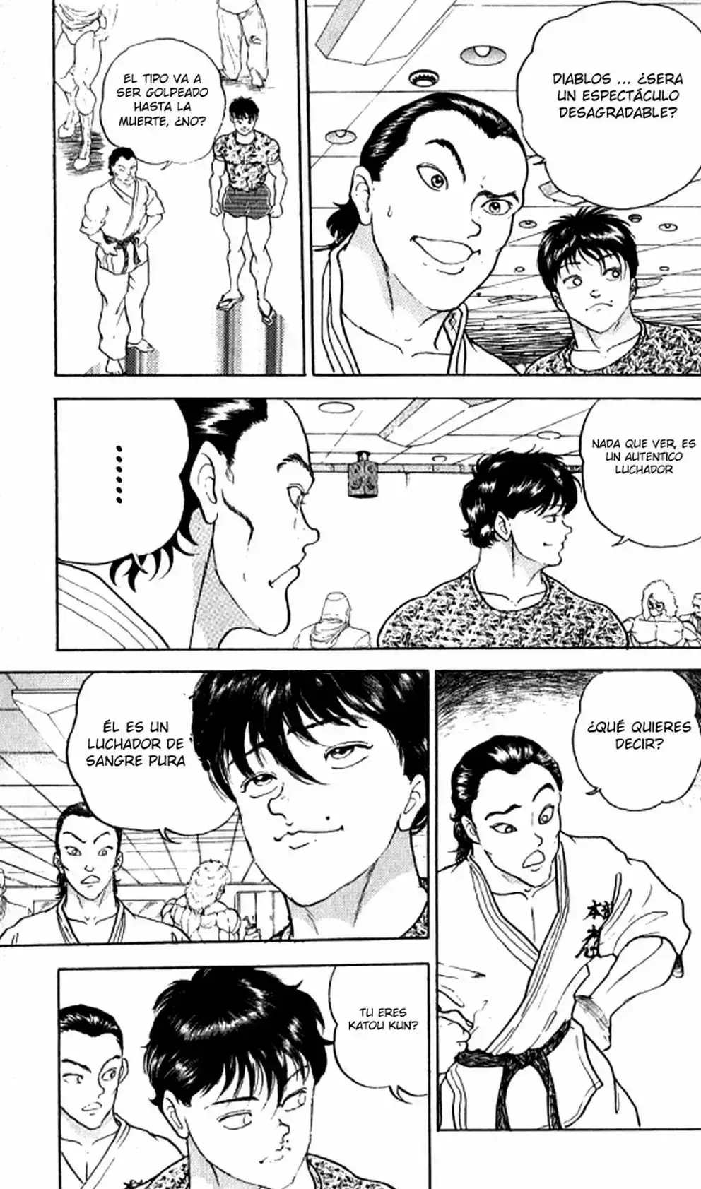 Grappler Baki capítulo 188, página 9