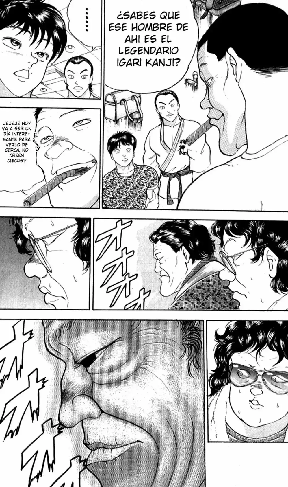 Grappler Baki capítulo 188, página 10