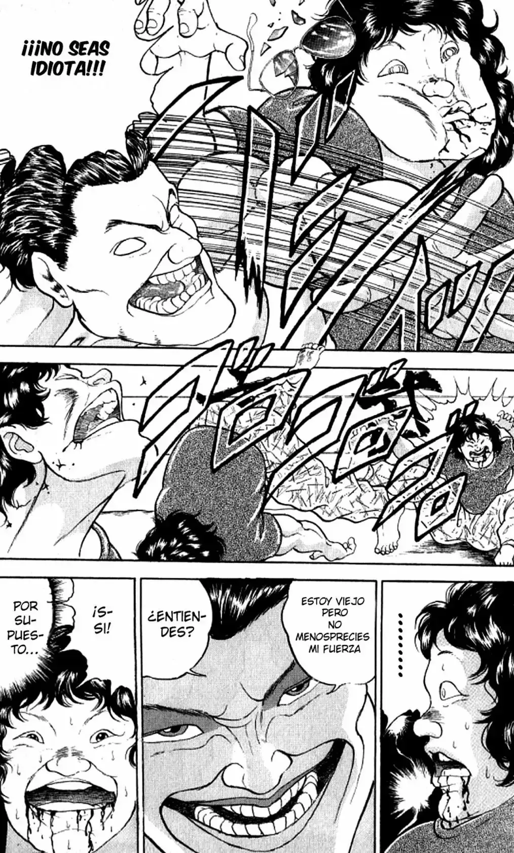 Grappler Baki capítulo 188, página 15