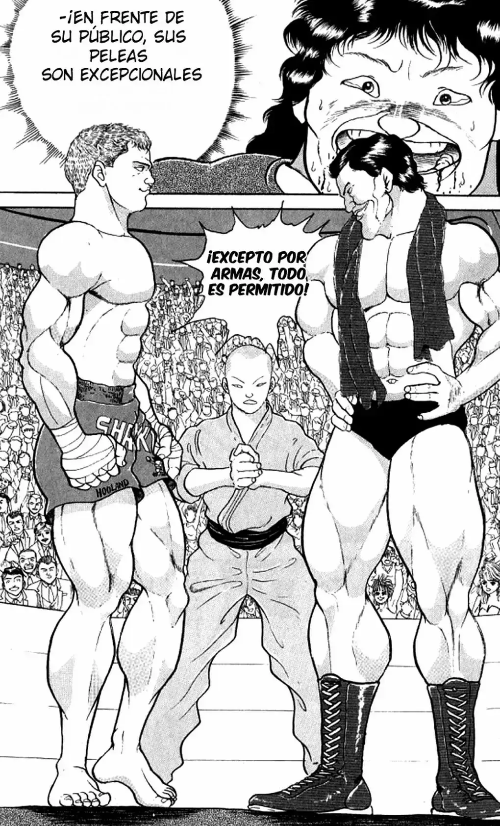Grappler Baki capítulo 188, página 16