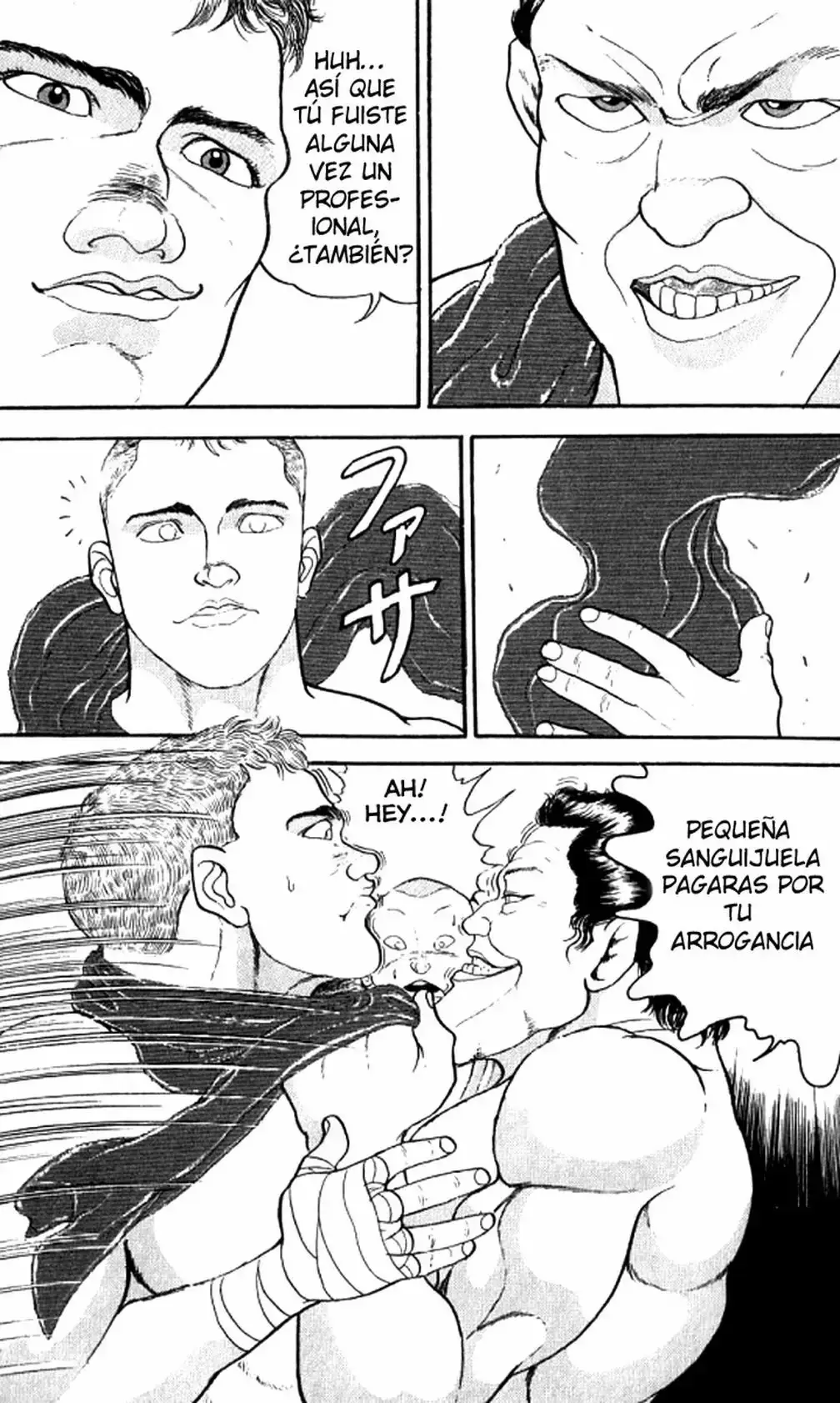 Grappler Baki capítulo 188, página 17