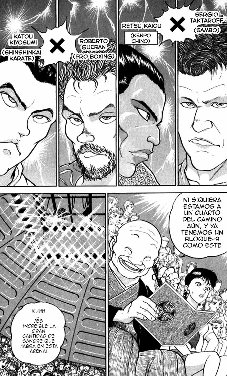 Grappler Baki capítulo 191, página 4