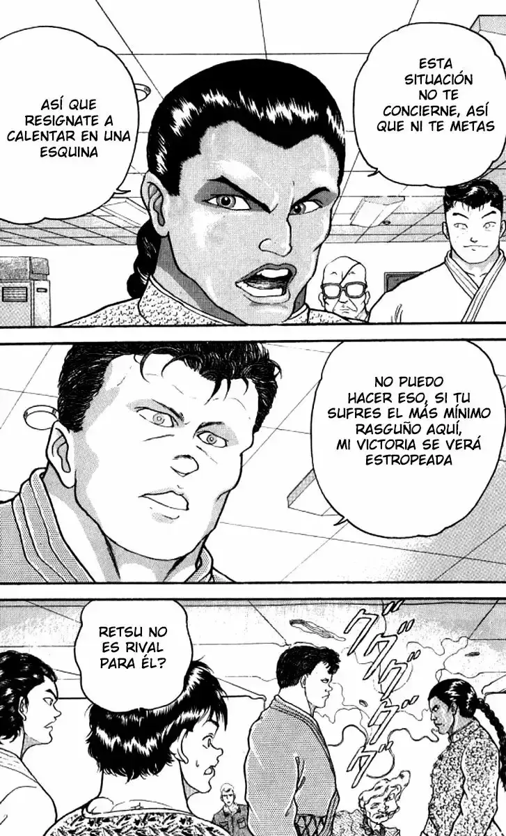 Grappler Baki capítulo 192, página 3