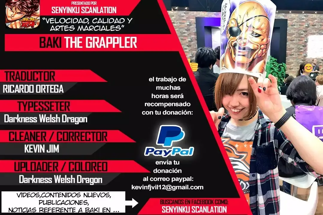 Grappler Baki capítulo 192, página 20