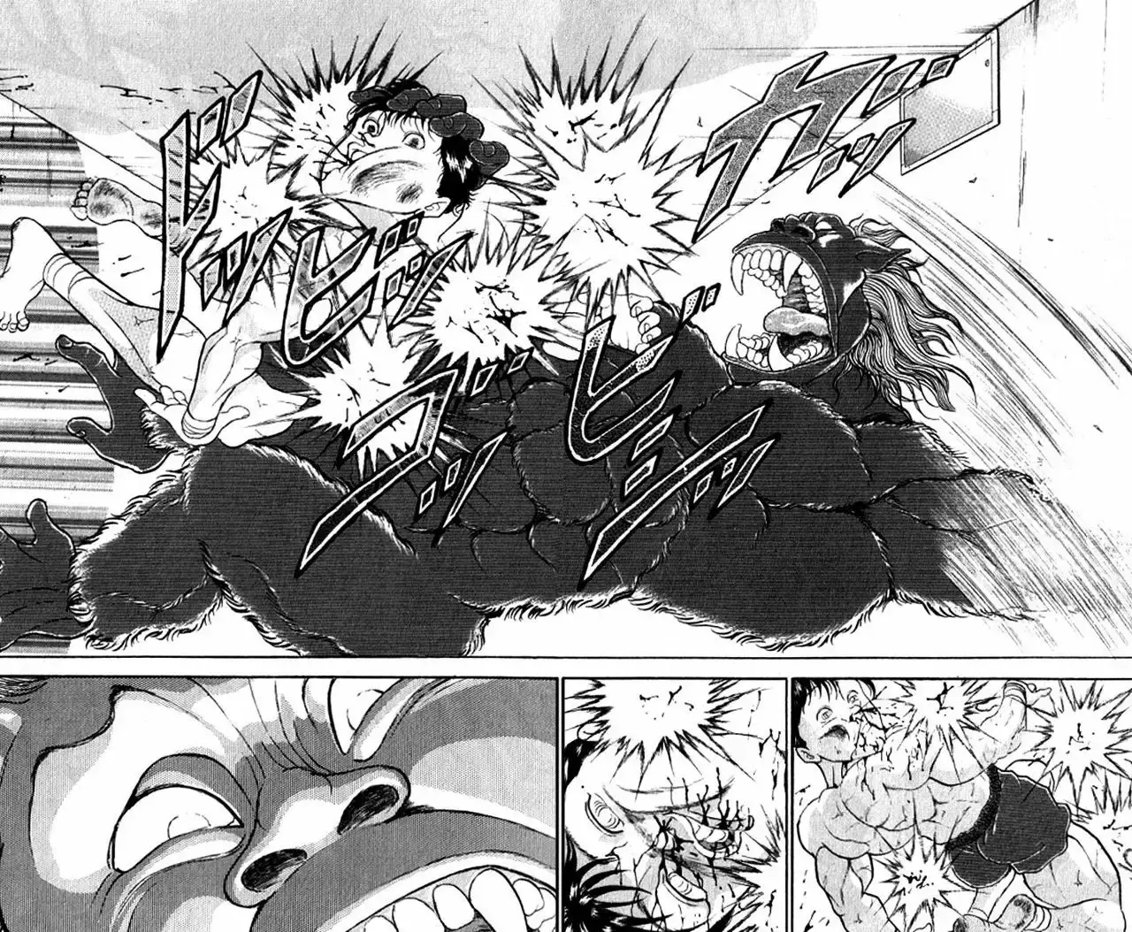 Grappler Baki capítulo 196, página 16