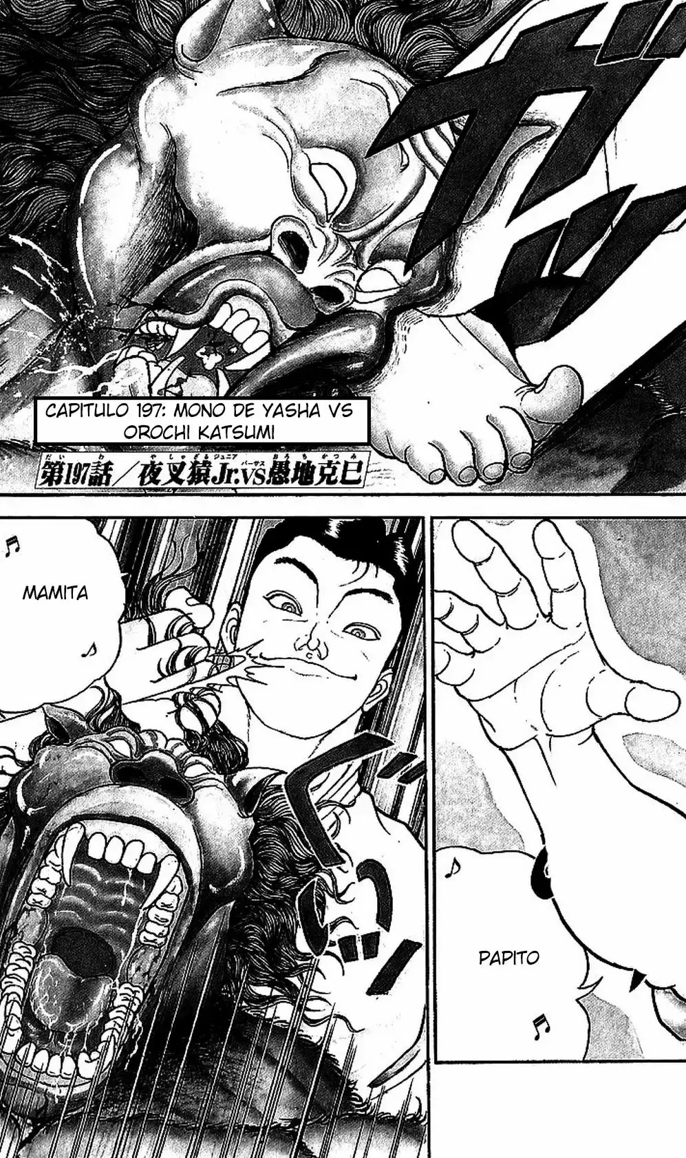 Grappler Baki capítulo 197, página 6