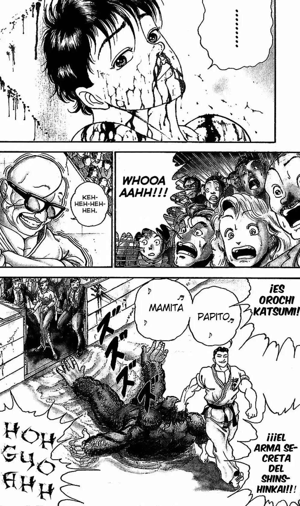 Grappler Baki capítulo 197, página 9