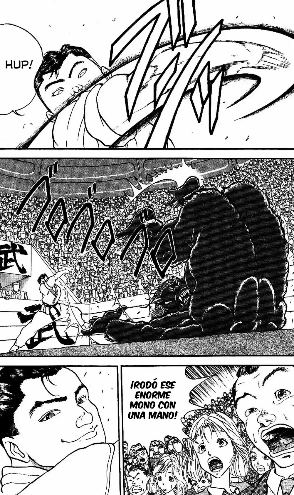 Grappler Baki capítulo 197, página 10