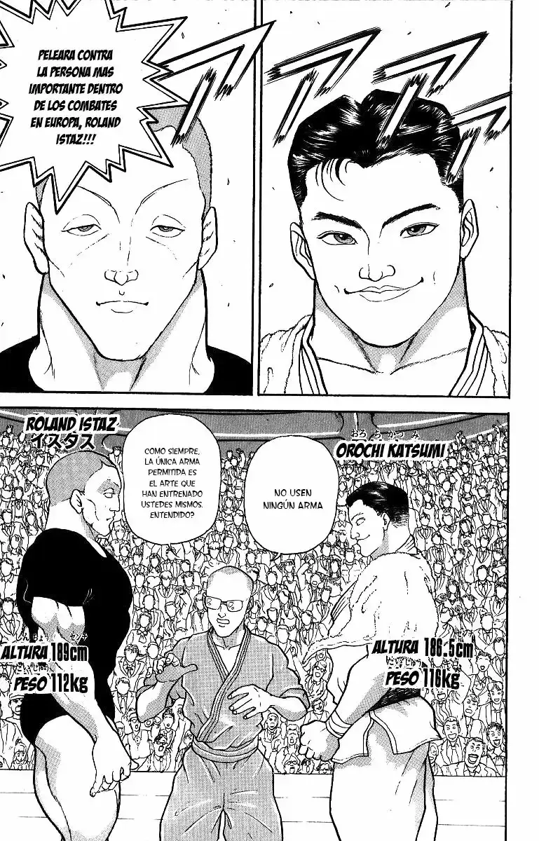 Grappler Baki capítulo 203, página 4