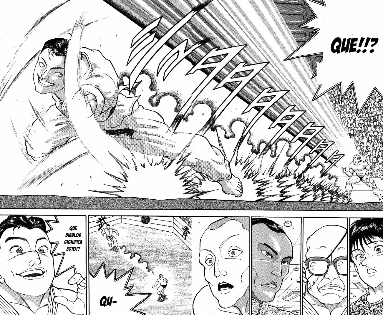 Grappler Baki capítulo 203, página 15
