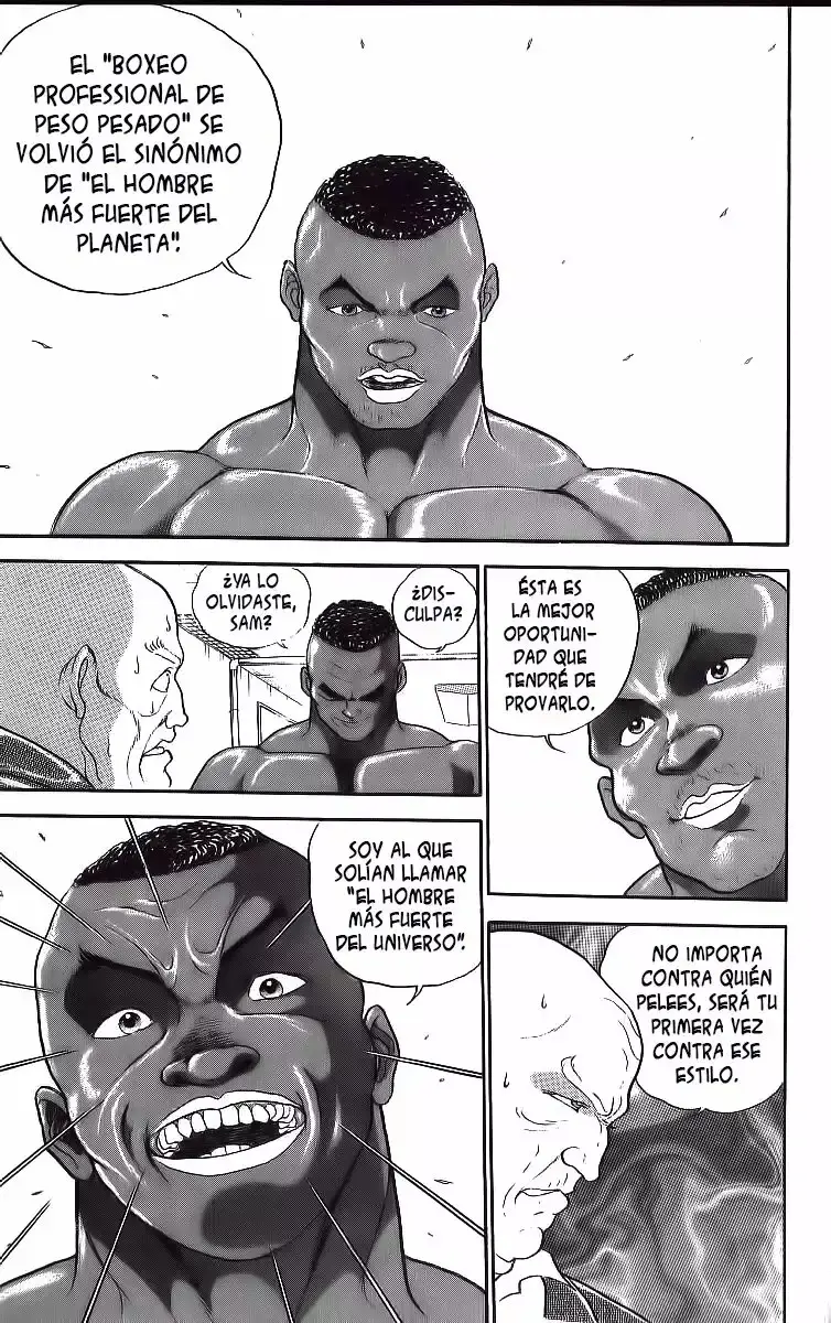 Grappler Baki capítulo 206, página 12