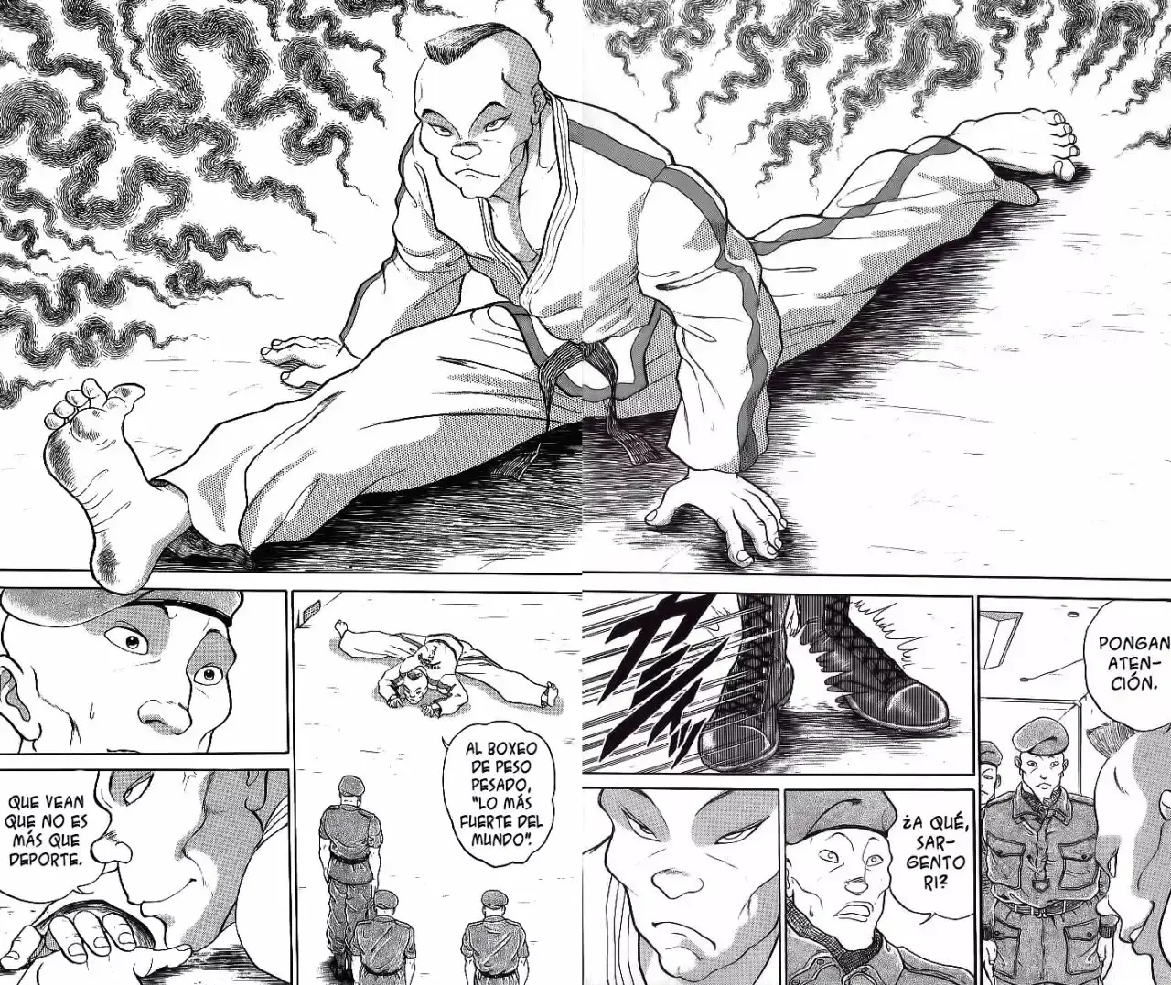 Grappler Baki capítulo 206, página 15