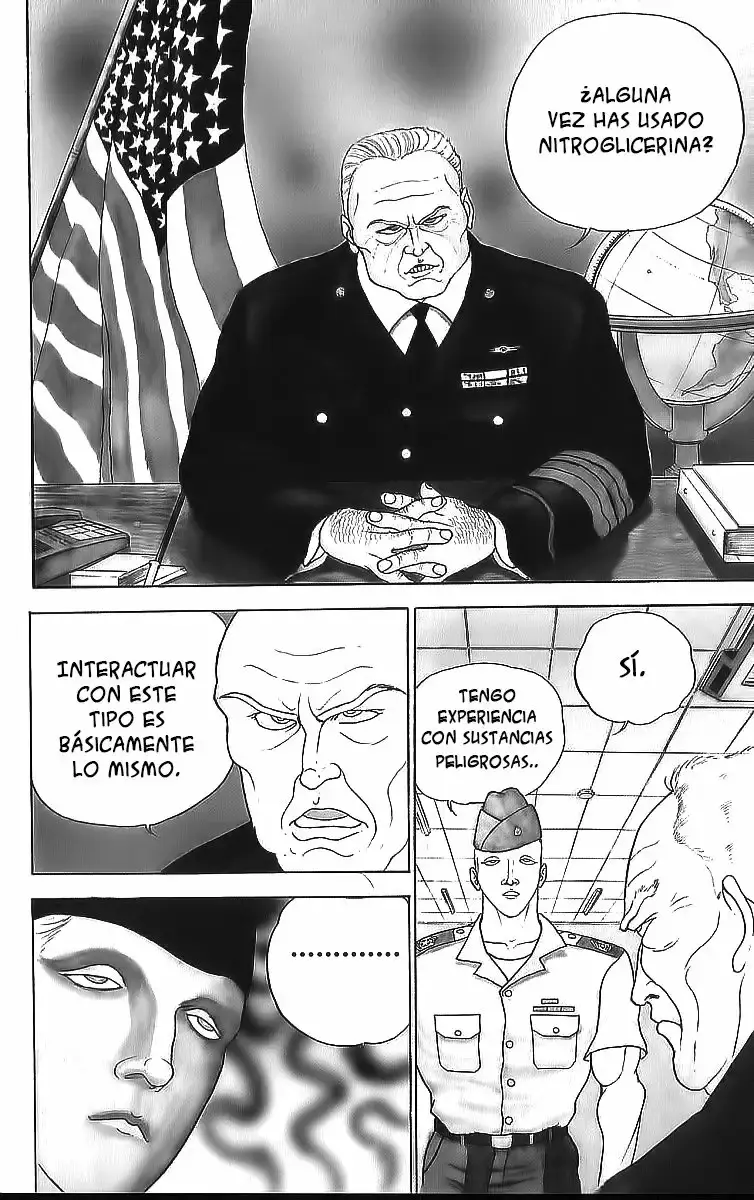 Grappler Baki capítulo 207, página 2
