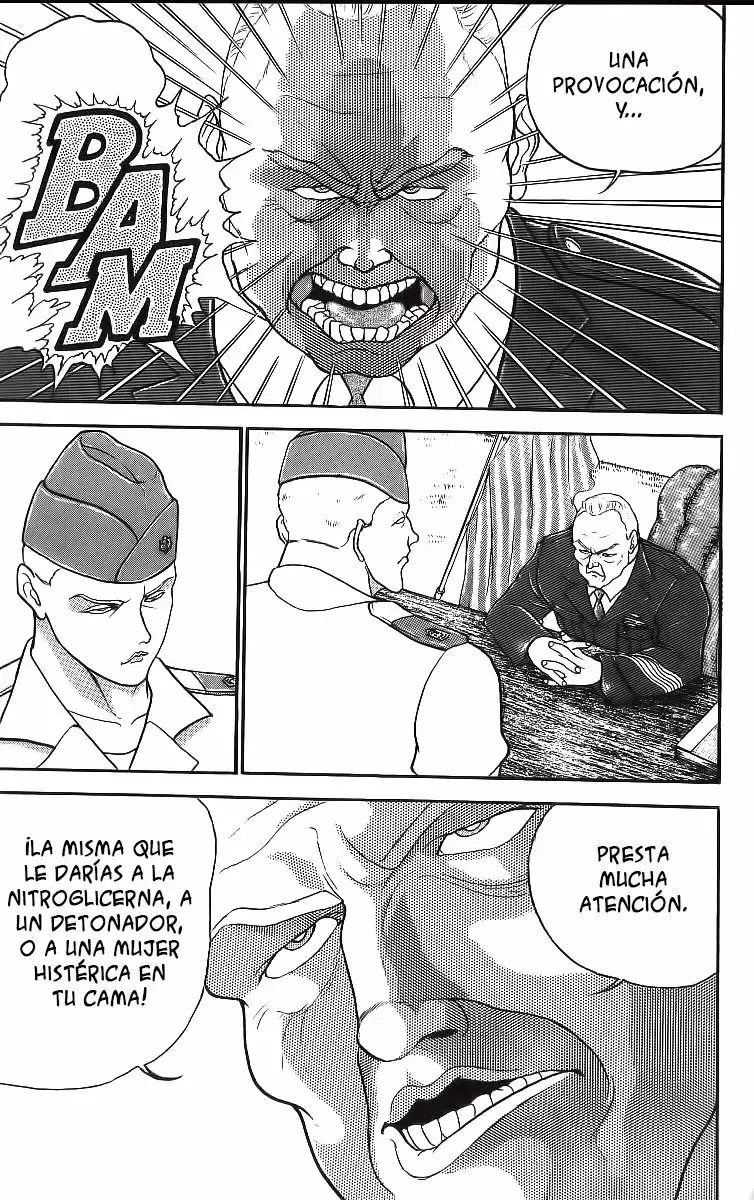 Grappler Baki capítulo 207, página 3