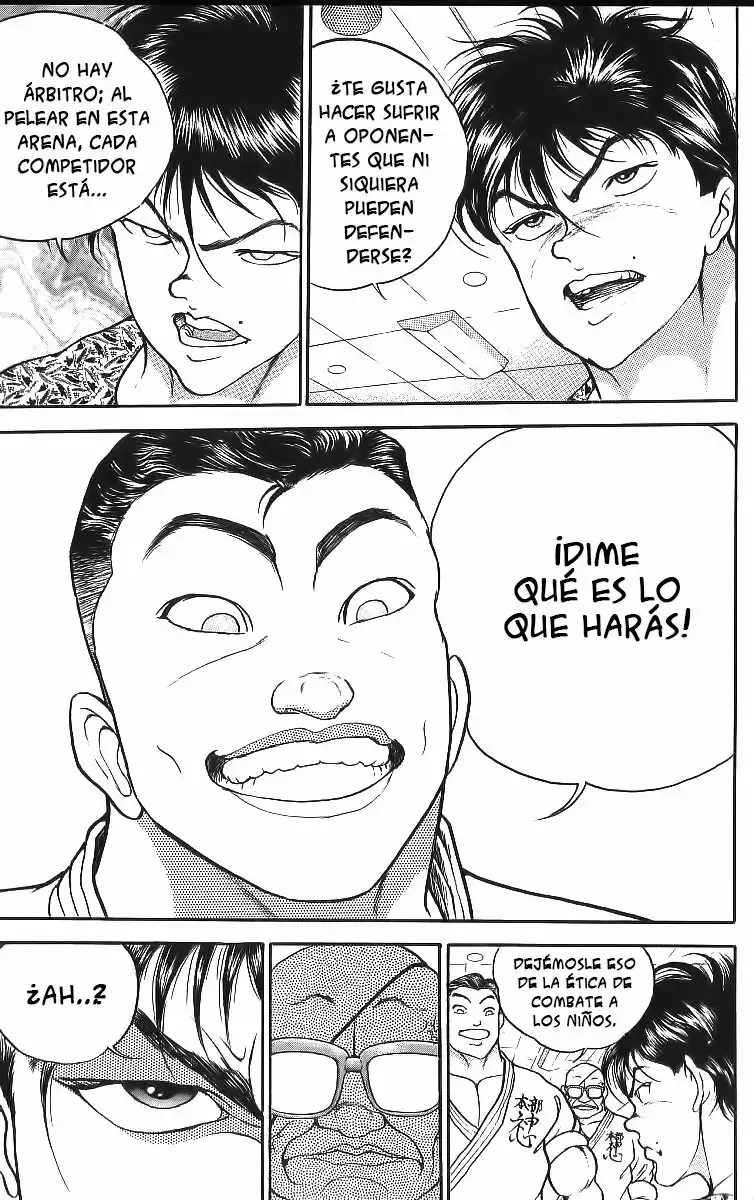 Grappler Baki capítulo 207, página 15