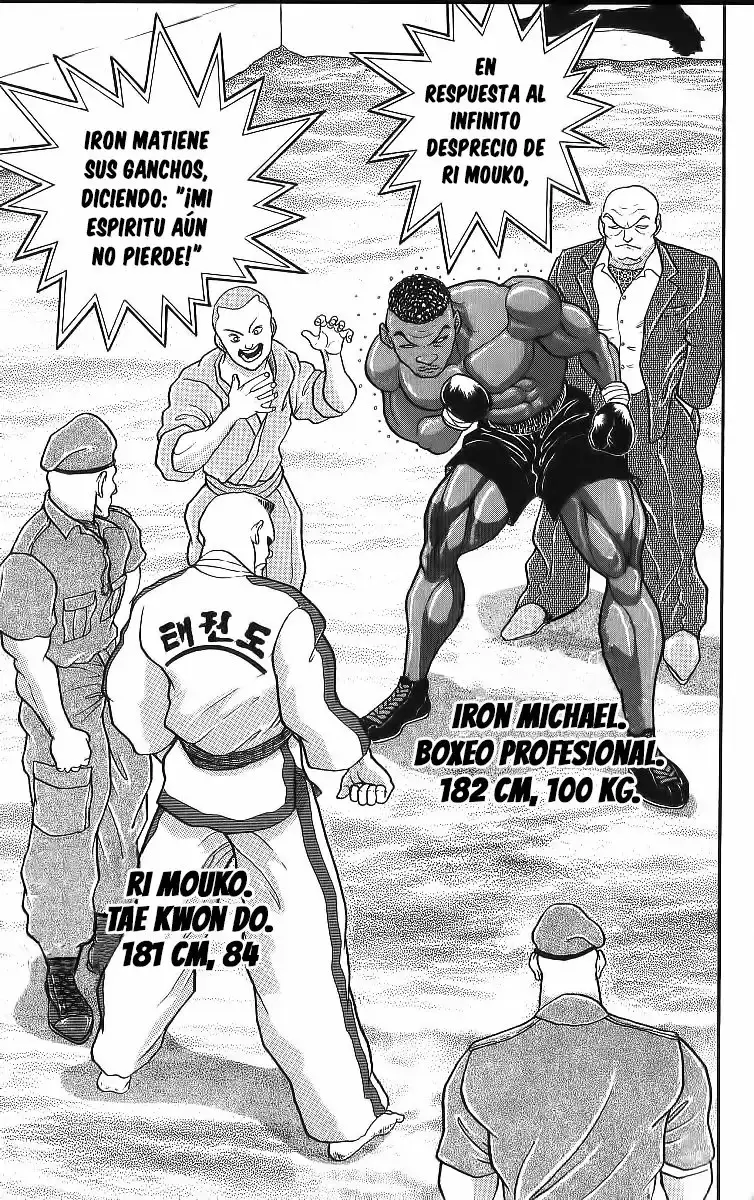 Grappler Baki capítulo 207, página 21
