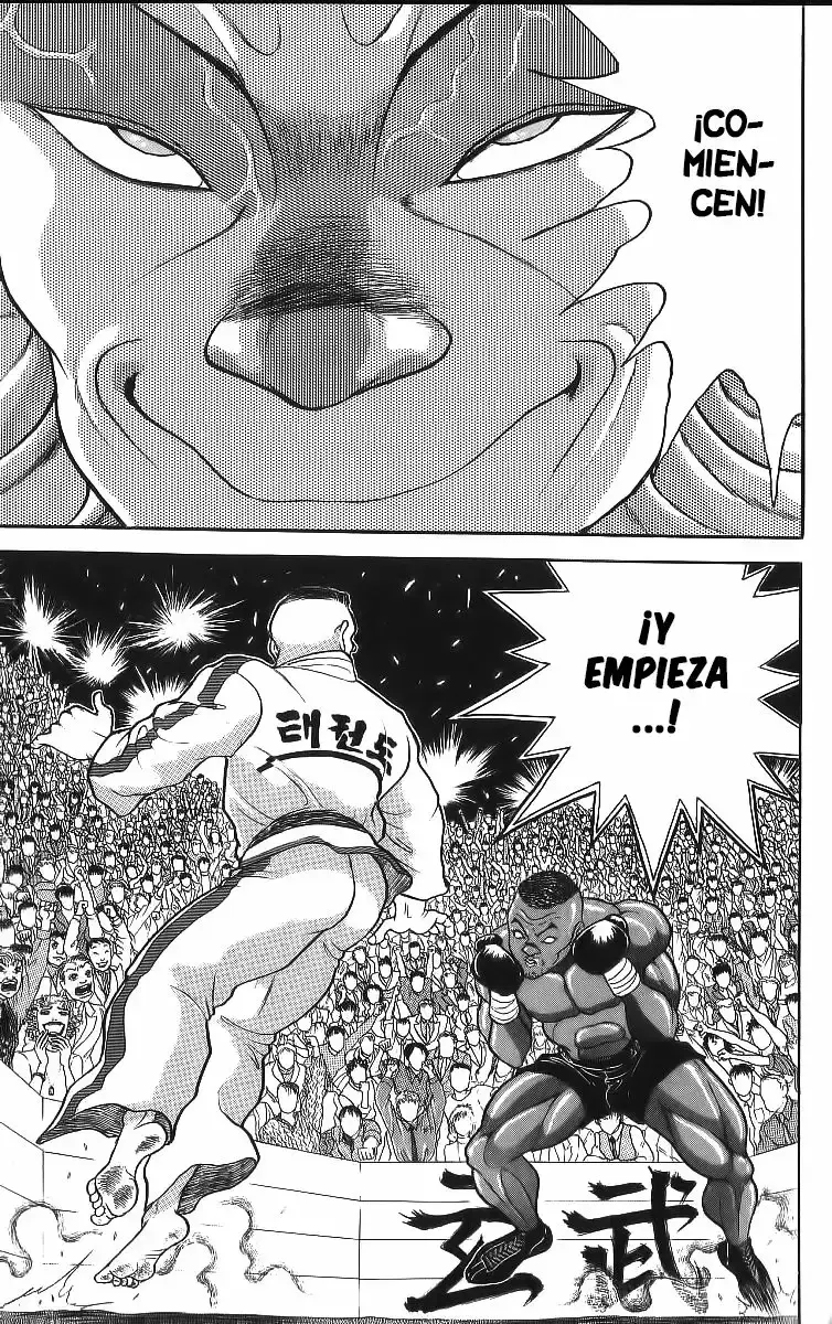 Grappler Baki capítulo 207, página 23