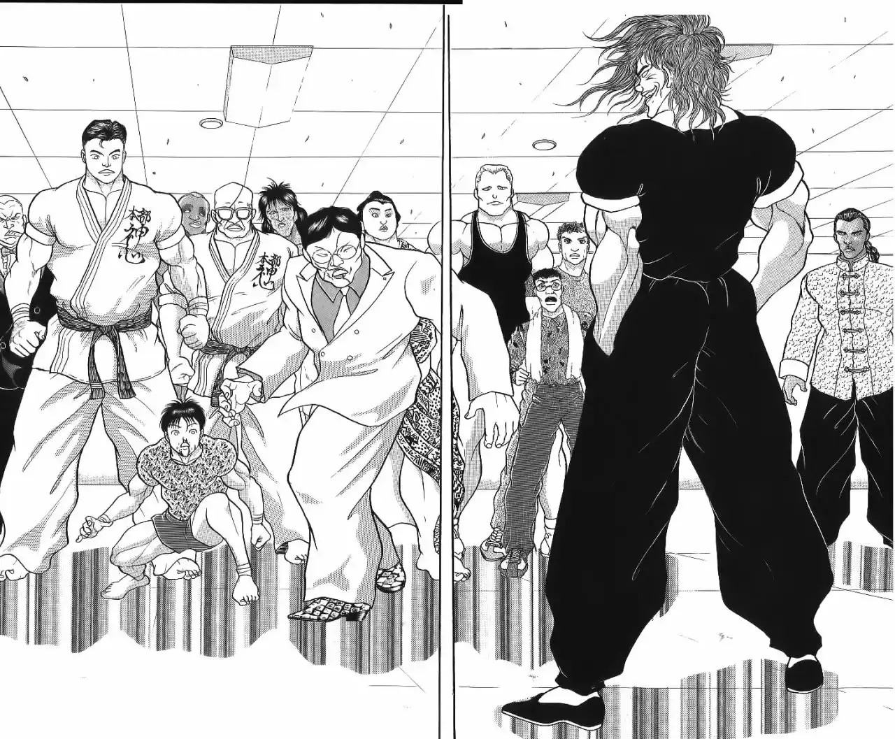 Grappler Baki capítulo 208, página 2