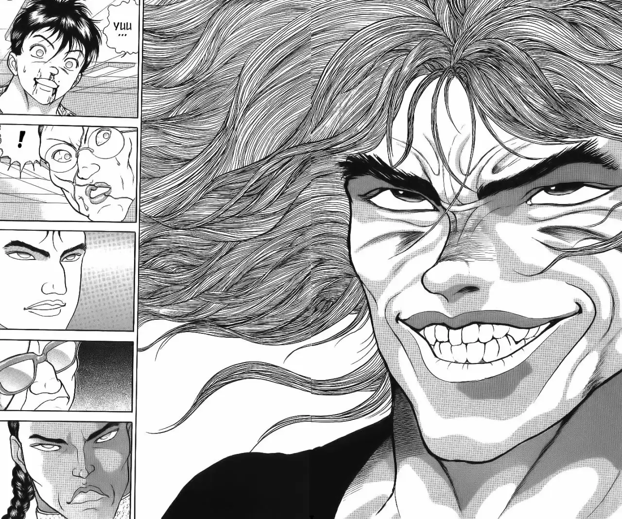 Grappler Baki capítulo 208, página 3
