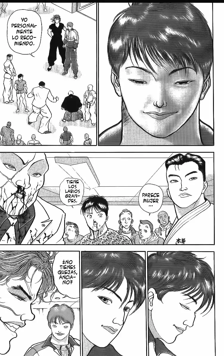 Grappler Baki capítulo 209, página 3