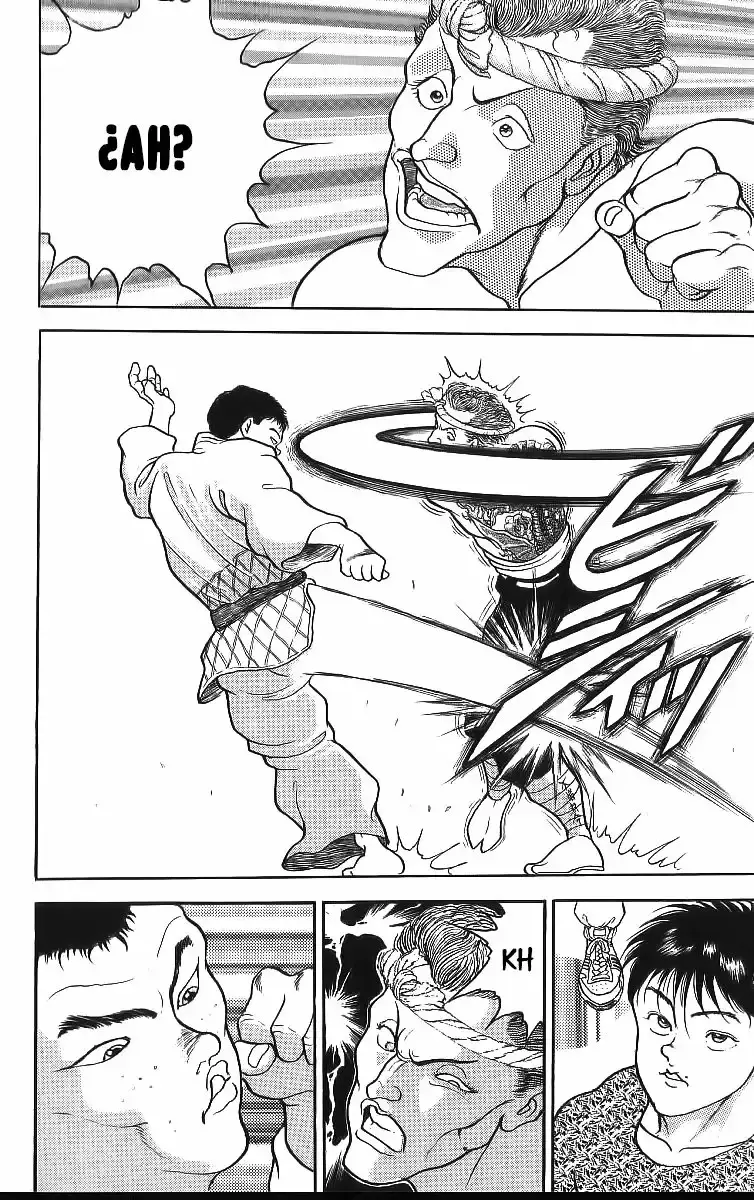 Grappler Baki capítulo 210, página 18