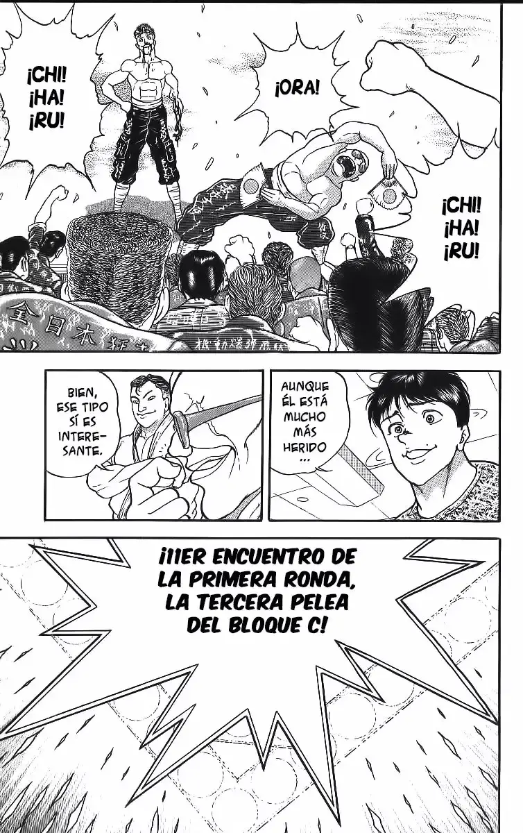 Grappler Baki capítulo 211, página 19