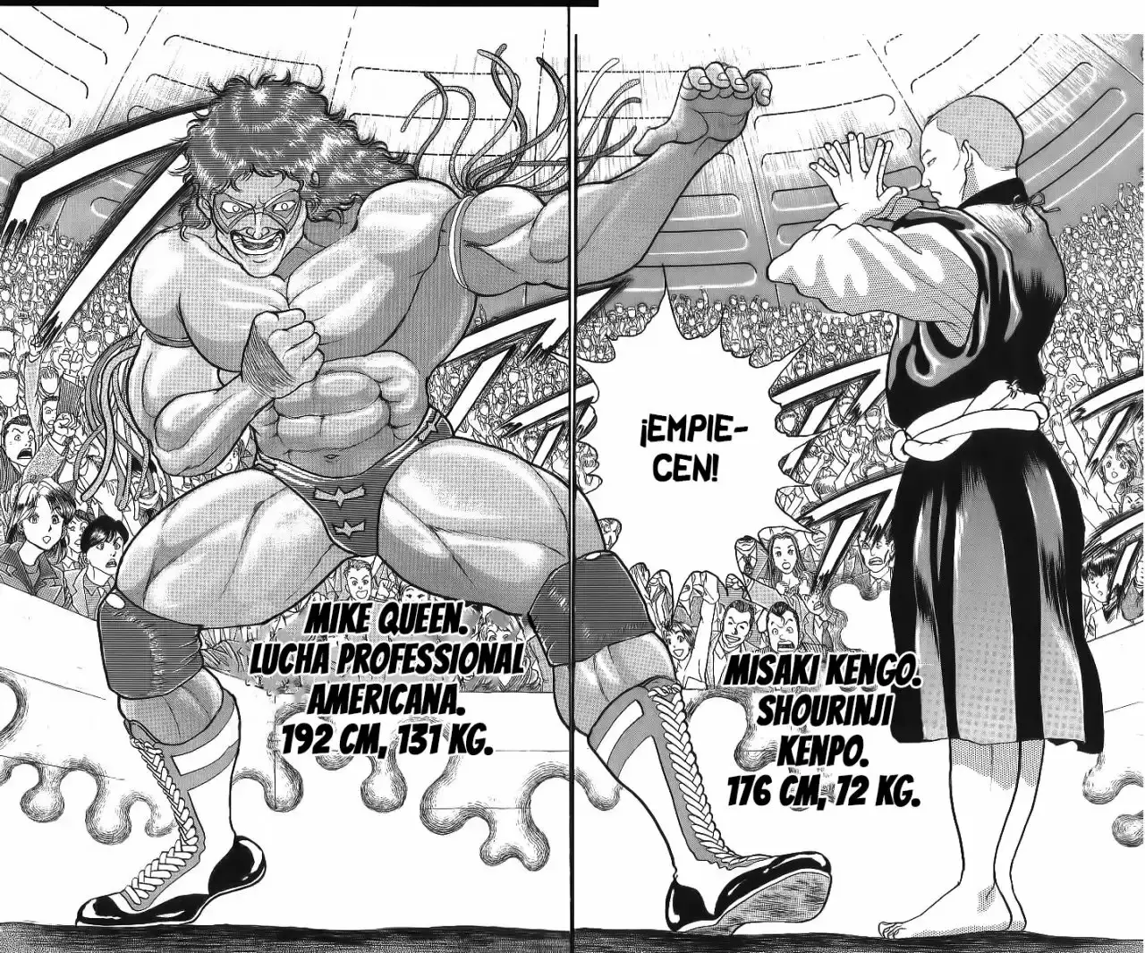 Grappler Baki capítulo 212, página 8