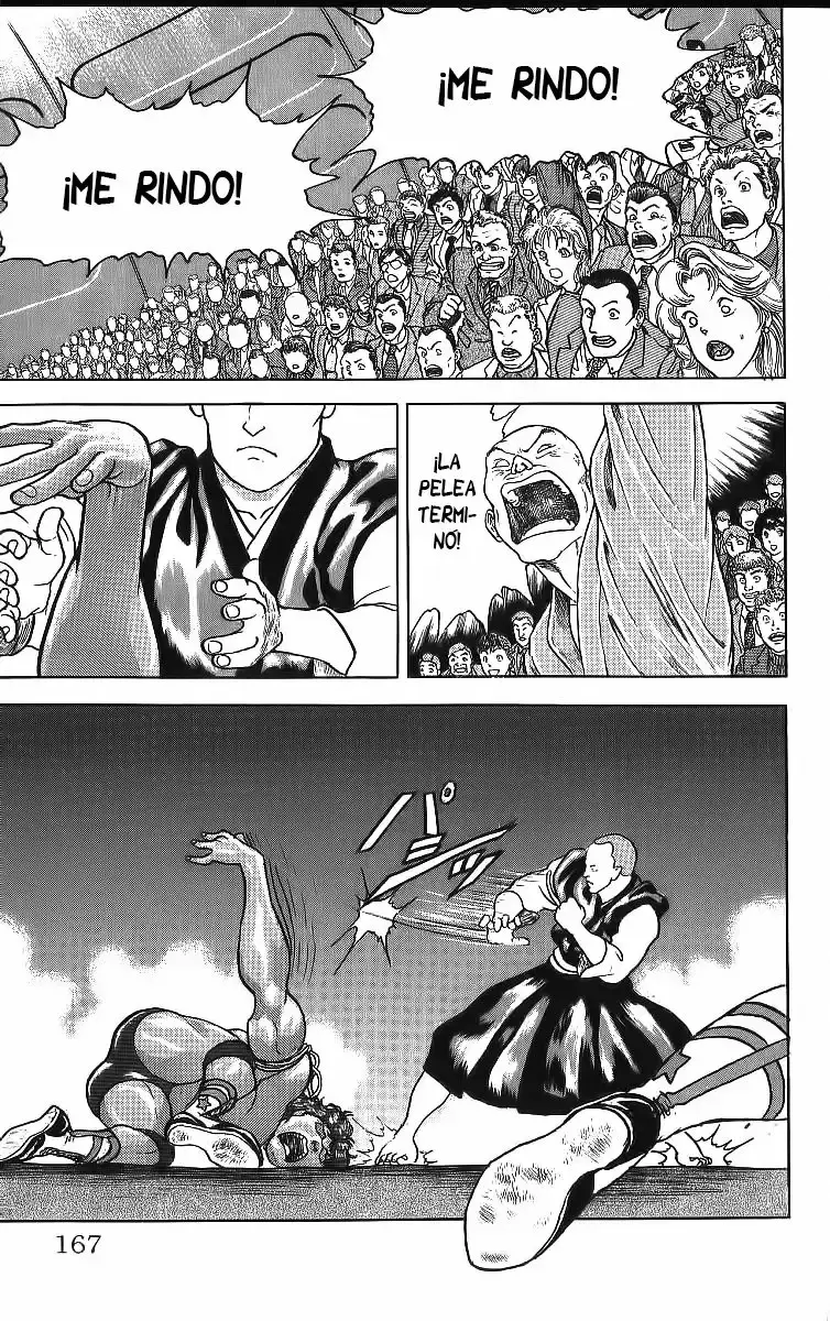 Grappler Baki capítulo 212, página 18